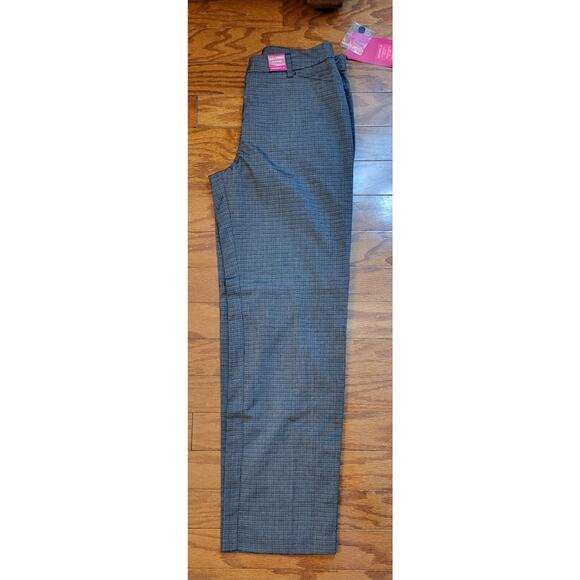 NWT 212 Collection Black Straight Leg Natural Fit Dress Pants Size 6 Avg - Picture 6 of 10